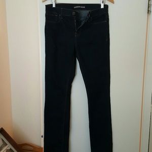 Express dark denim wash jeans